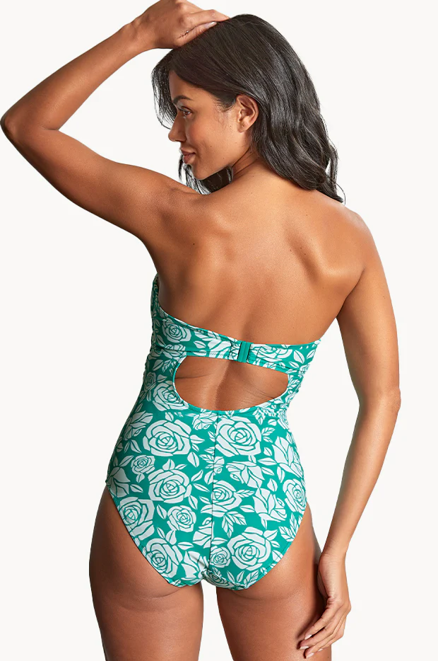 English Rose Tatiana G Cup Twist Bandeau One Piece - Image 3