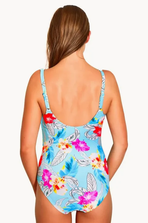 Hibiscus Scent DD/E Cup Underwire One Piece - Image 2