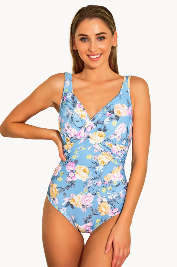 Pretty Woman Underwire Cross Front One Piece