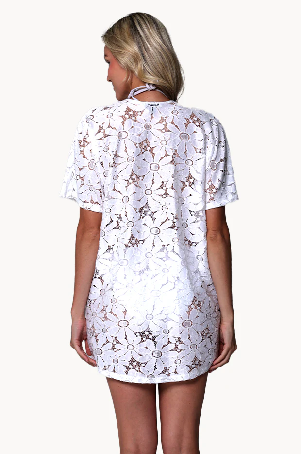 Floral Crochet Kimono - Image 2