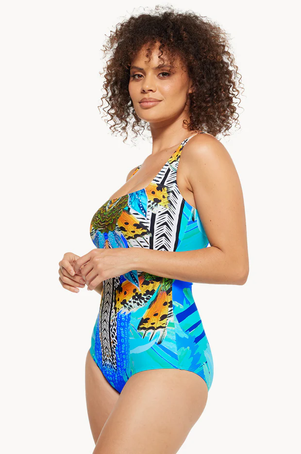 Florence Square Neck One Piece - Image 2
