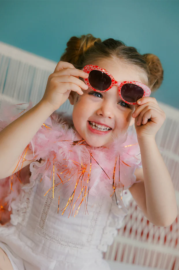 Lulu Heart Sunnies - Image 3