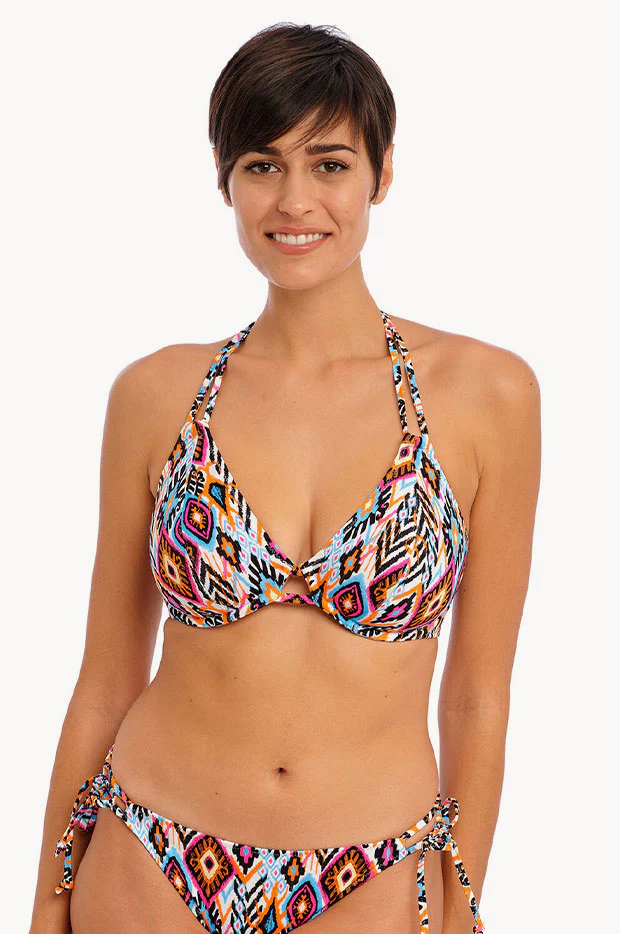 Viva La Fiesta F Cup Halter Bra