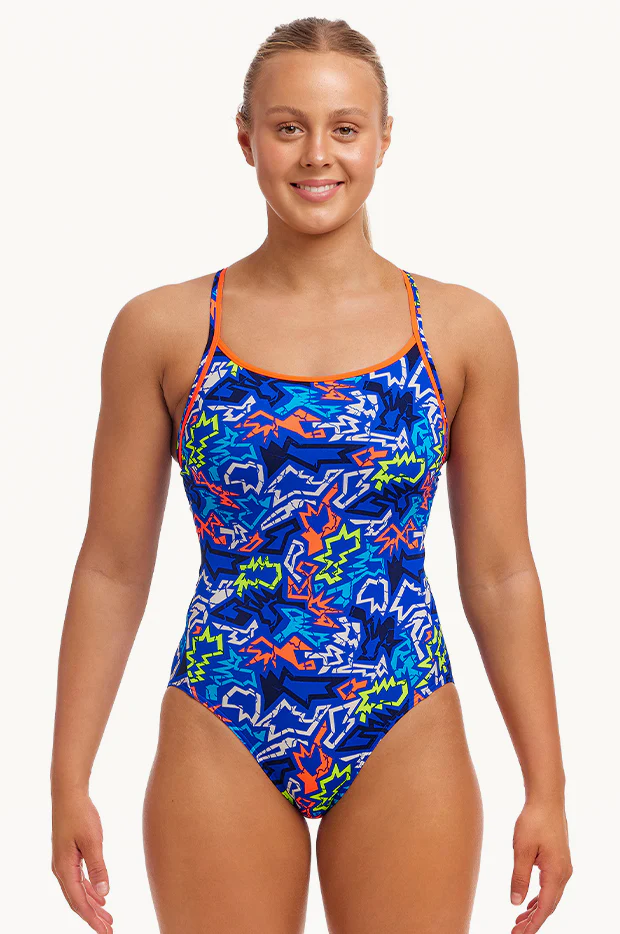 Broken Hearts Diamond Back One Piece