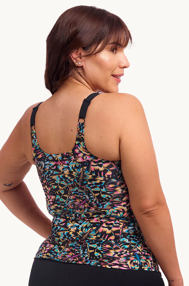 Copper Cluster Scoop Neck Tankini Separate - Image 2