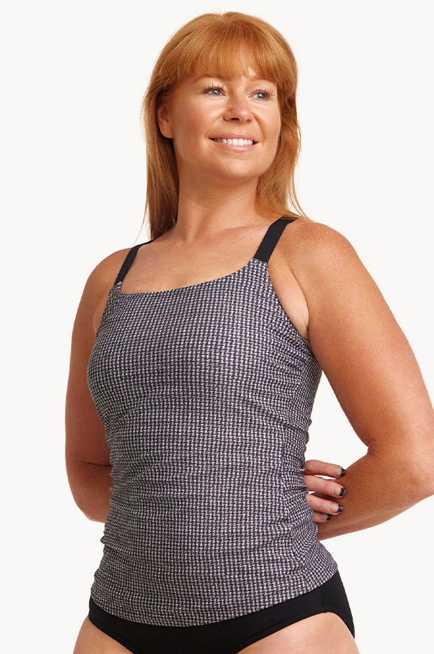 Dark Hound Scoop Neck Tankini Separate