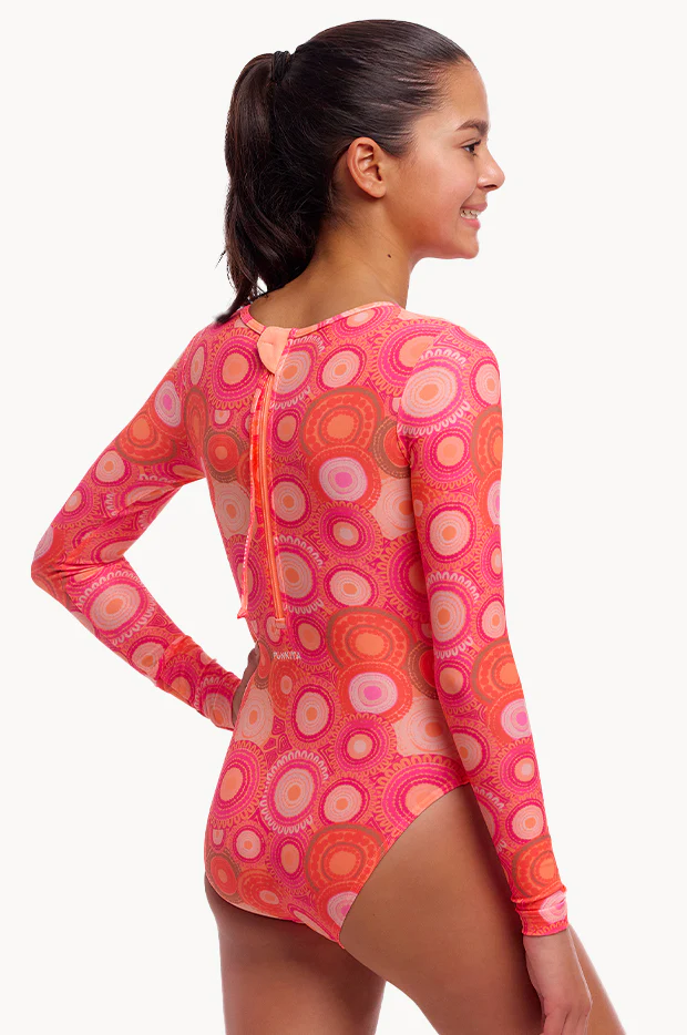 Girls Ahelhe Long Shot Sunsuit - Image 2
