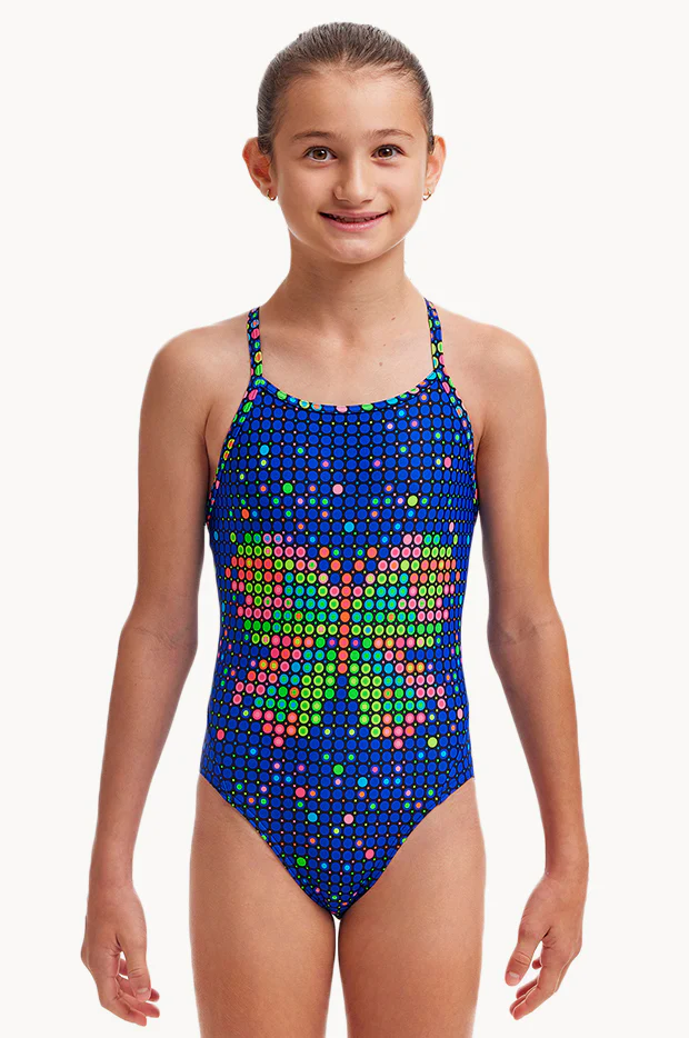 Girls B-fly Diamond Back One Piece