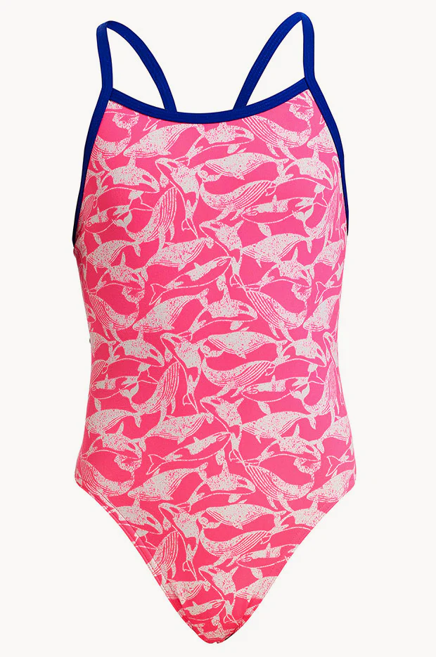 Girls Beached Bae Single Strap One Piece - Image 3