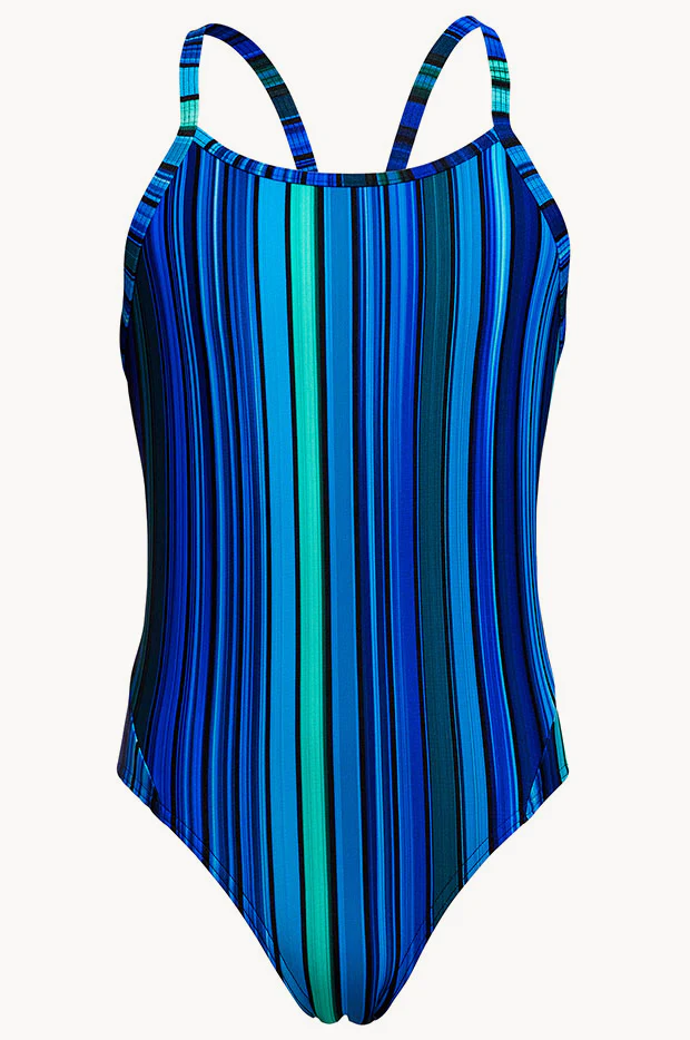 Girls Beam Bars Diamond Back One Piece - Image 3