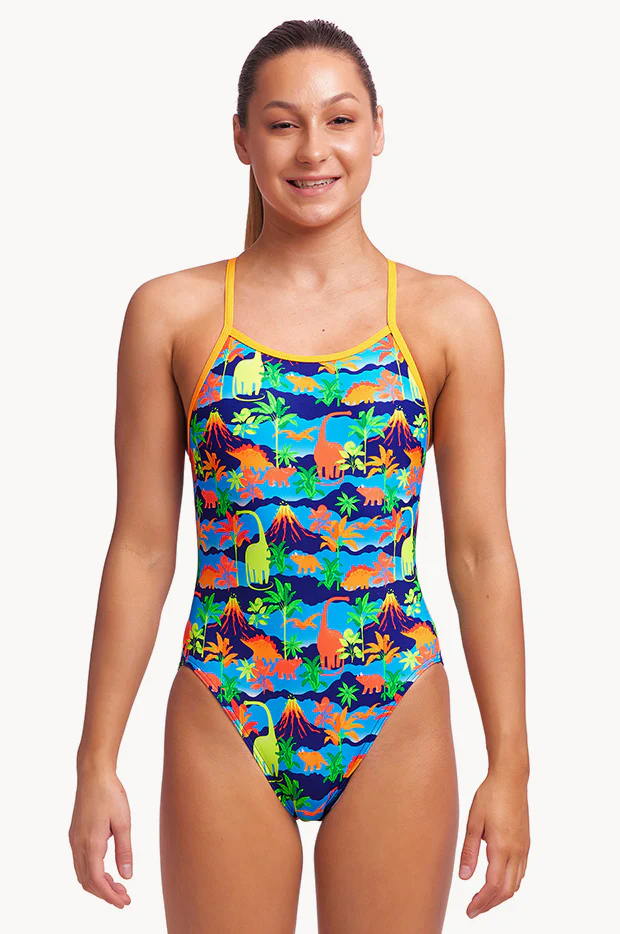 Girls Big Bronto Single Strap One Piece