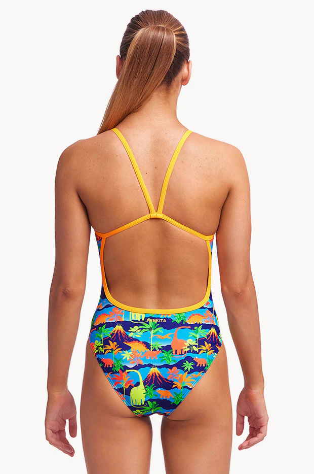 Girls Big Bronto Single Strap One Piece - Image 2