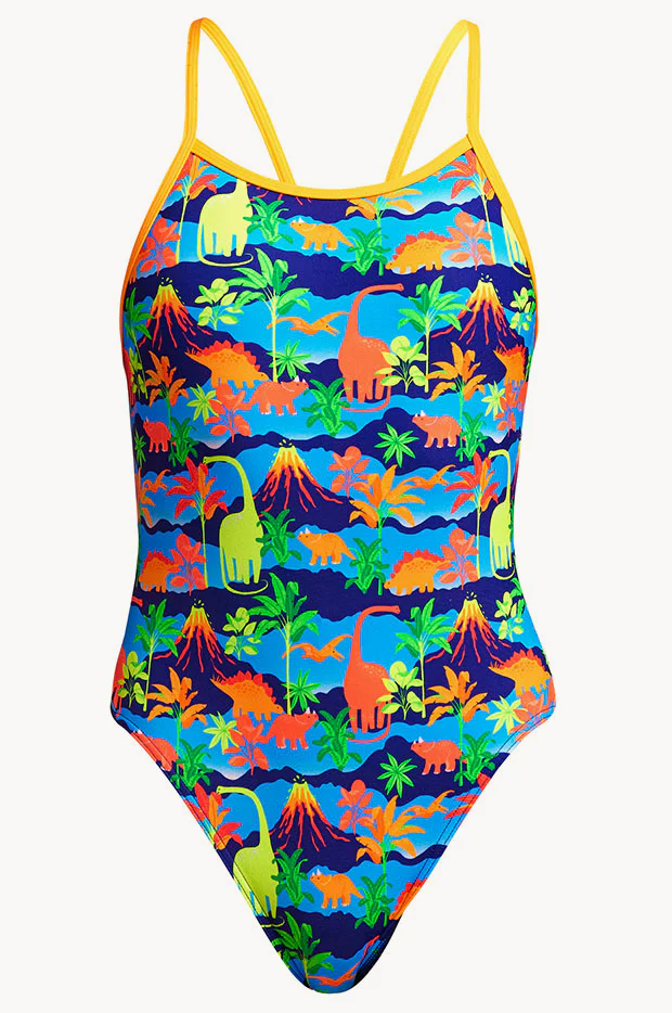 Girls Big Bronto Single Strap One Piece - Image 3