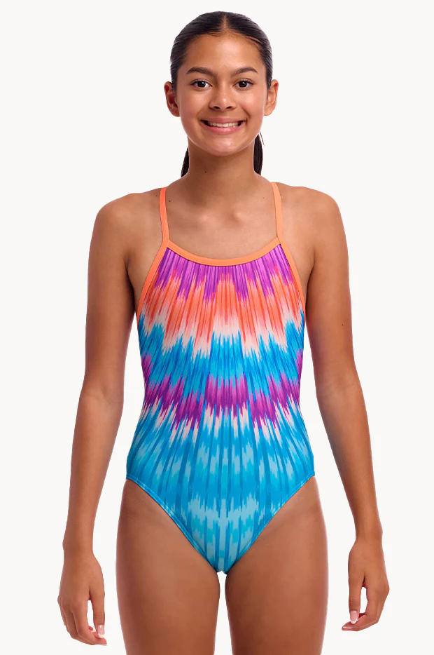Girls Birdie Bird Single Strap One Piece