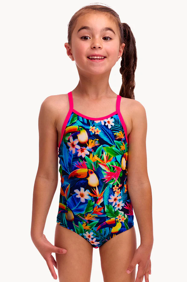 Girls Birdie Wordie One Piece - Image 2