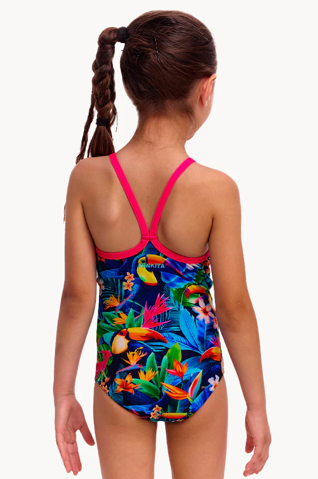 Girls Birdie Wordie One Piece - Image 3