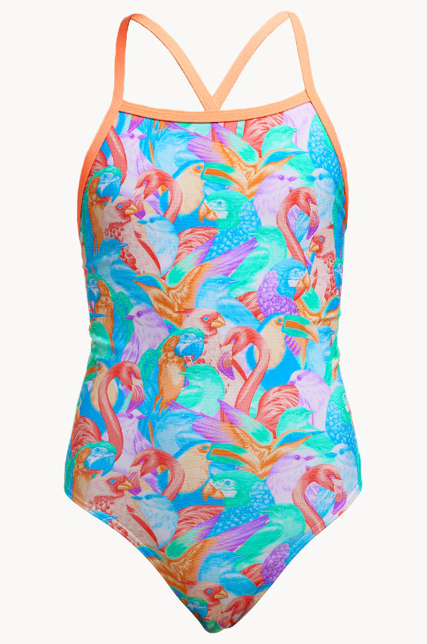 Girls Birdsville Tie Me Tight One Piece - Image 3