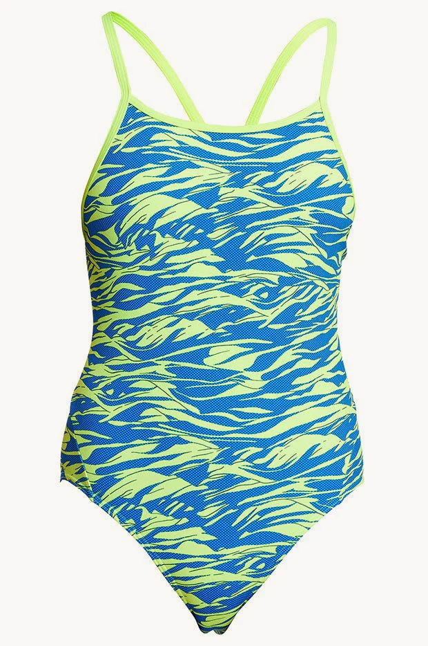 Girls Blizzard Blitz Diamond Back One Piece - Image 3