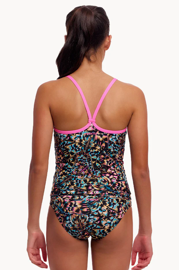 Girls Copper Cluster Tankini Set - Image 2