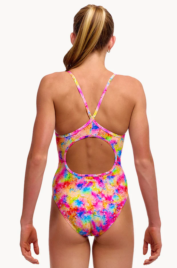Girls Dry Me Diamond Back One Piece - Image 2