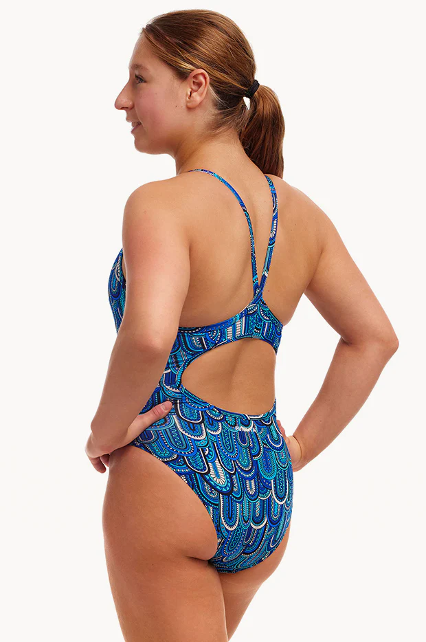 Girls Flight School Diamond Back One Piece - Image 2