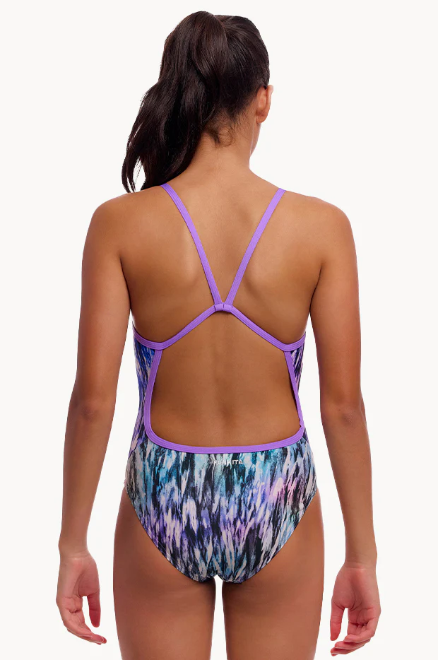 Girls Fly Dye Single Strap One Piece - Image 2