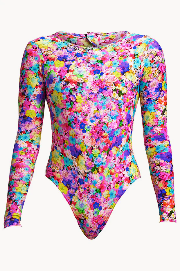 Girls Garden Party Sunsuit - Image 3