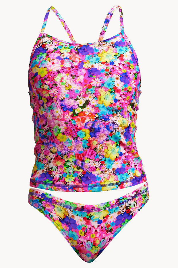 Girls Garden Party Tankini Set - Image 3