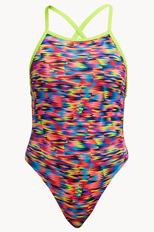 Girls Go Gammon Tie Me Tight One Piece - Image 3