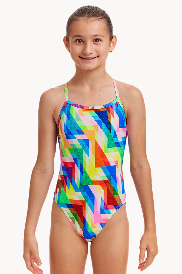 Girls Hazy Daze Single Strap One Piece