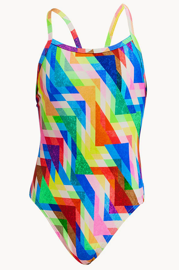 Girls Hazy Daze Single Strap One Piece - Image 3