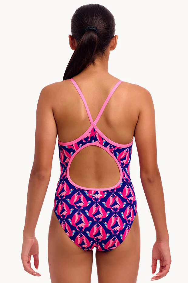 Girls Ho Hum Diamond Back One Piece - Image 2