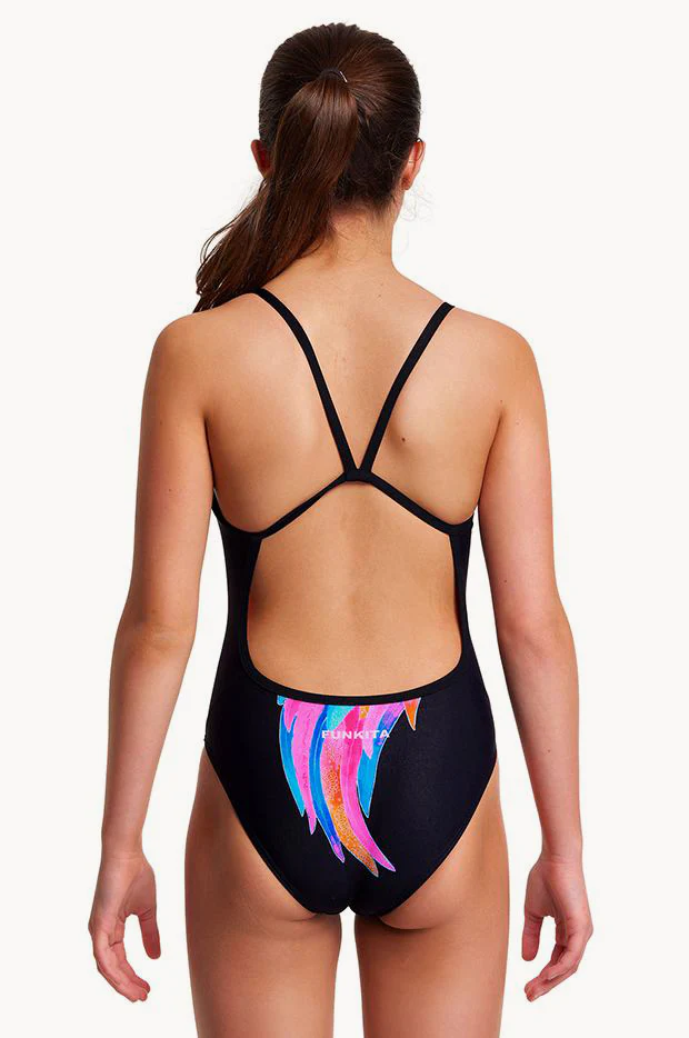 Girls Icarus Ink Single Strap One Piece - Image 2