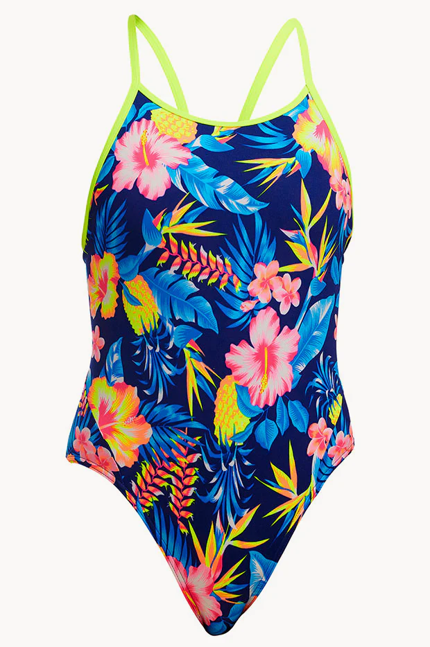 Girls In Bloom Diamond Back One Piece - Image 3