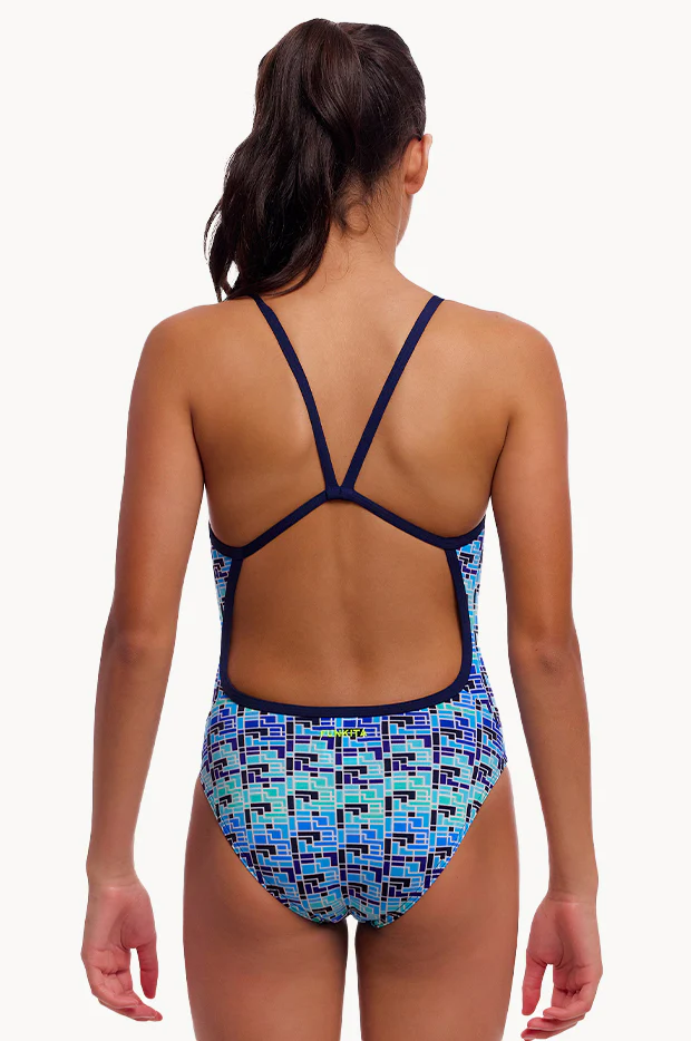 Girls Jack Stack Single Strap One Piece - Image 2