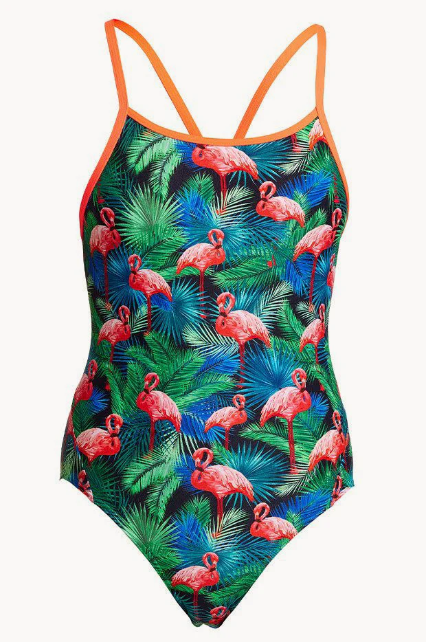 Girls Jungle Bungle Diamond Back One Piece - Image 3