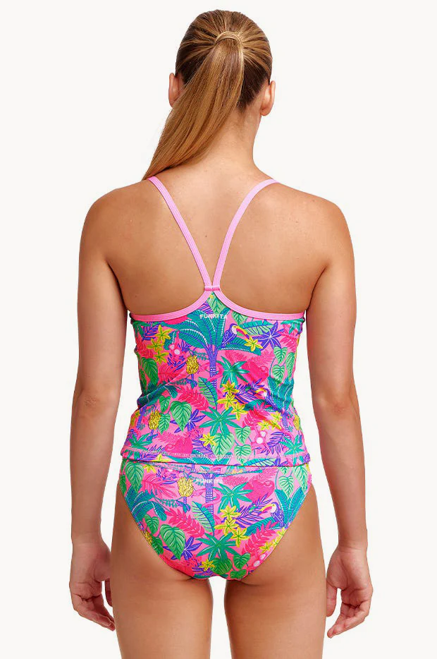 Girls Jungle Party Tankini Set - Image 2