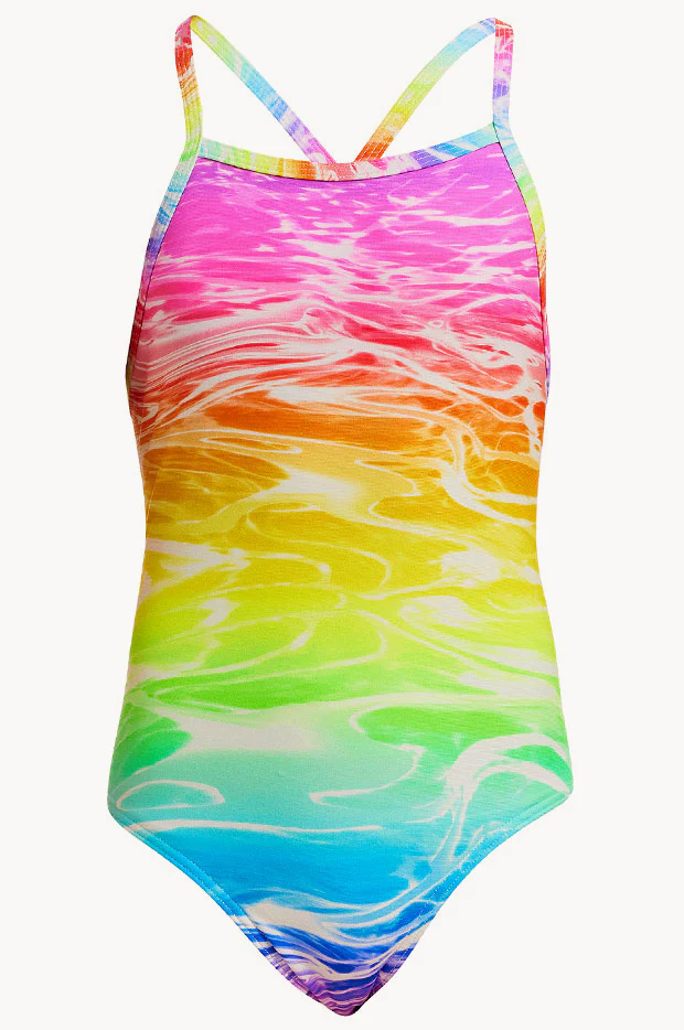 Girls Lake Acid Tie Me Tight One Piece - Image 3