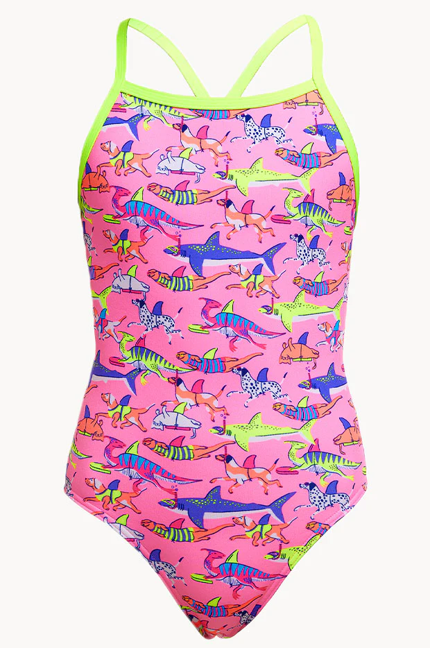 Girls Learner Lane Tie Me Tight One Piece - Image 3
