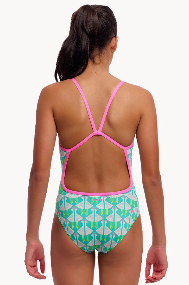Girls Loose Goose Single Strap One Piece - Image 2