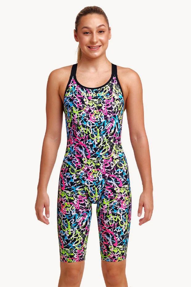 Girls Messed Up Fast Legs One Piece
