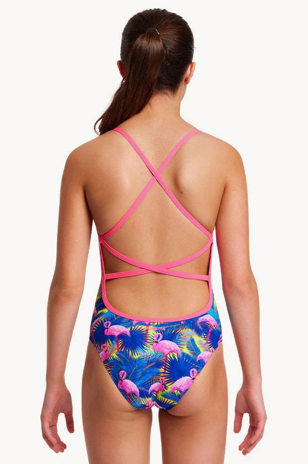 Girls Mingo Magic Strapped In One Piece - Image 2