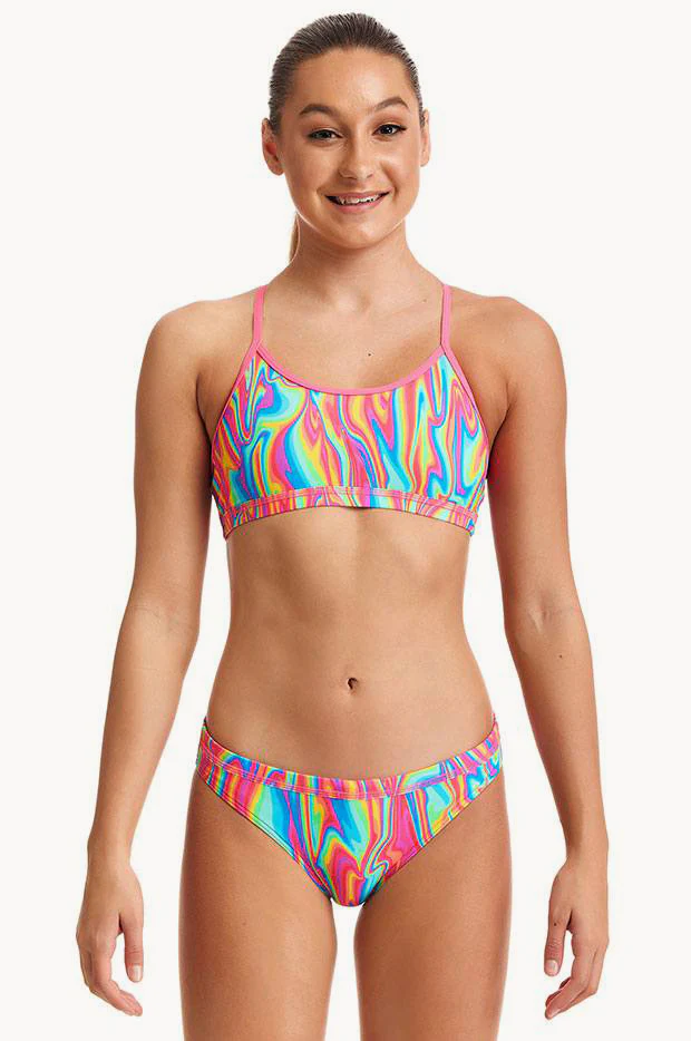 Girls Moon Shine Crop Set