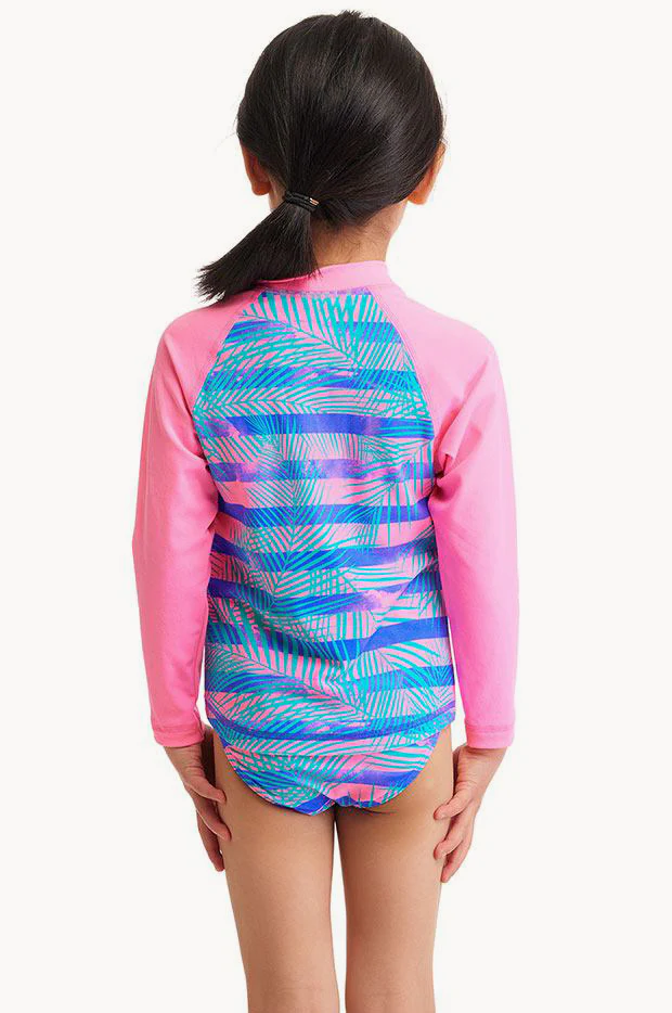 Girls Pastel Palm Suntop - Image 2