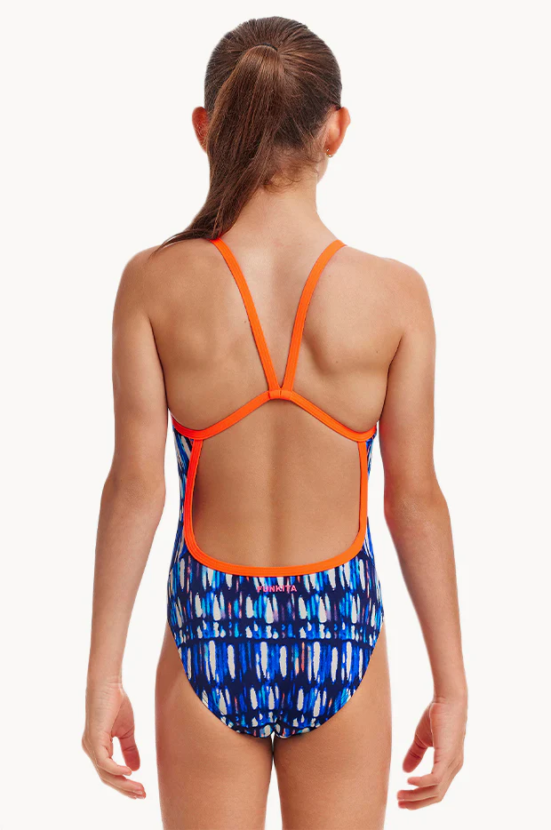 Girls Perfect Teeth Single Strap One Piece - Image 2