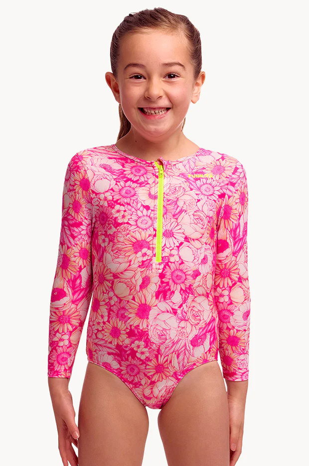 Girls Rosie Cheeky Sunsuit - Image 2