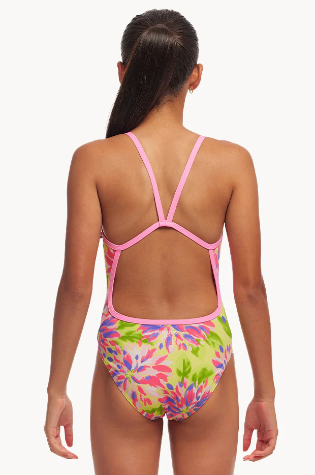 Girls Spring Sun Single Strap One Piece - Image 2