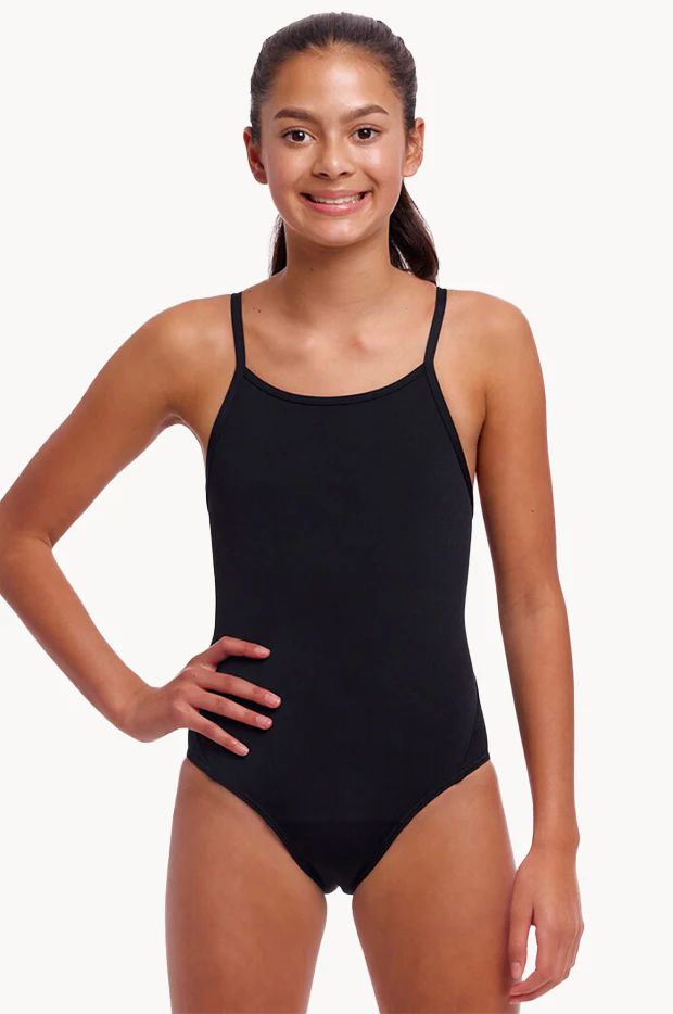 Girls Still Black Diamond Secure One Piece - Image 2
