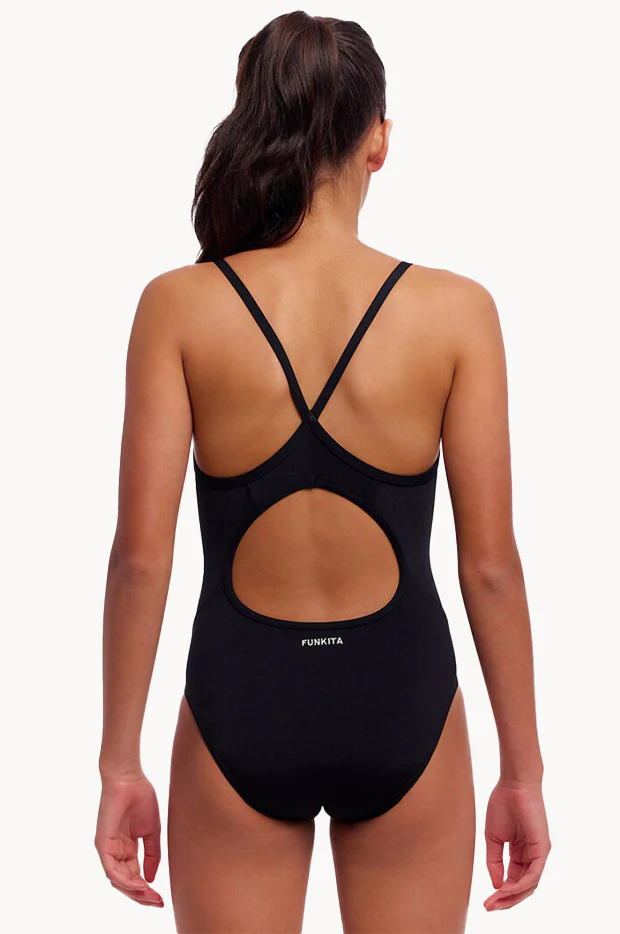 Girls Still Black Diamond Secure One Piece - Image 3