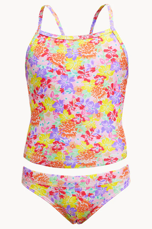 Girls Summer Garden Tankini Set - Image 2